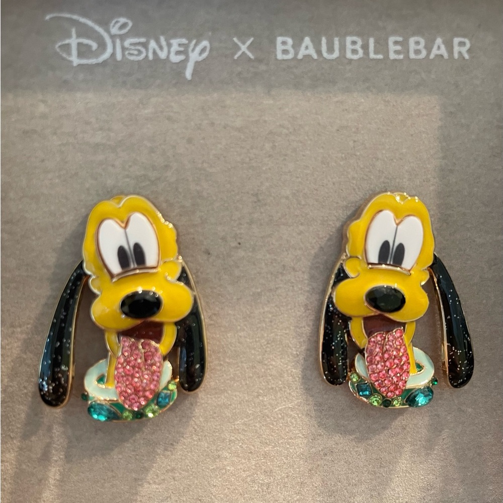 Disney X BAUBLEBAR Pluto Earrings